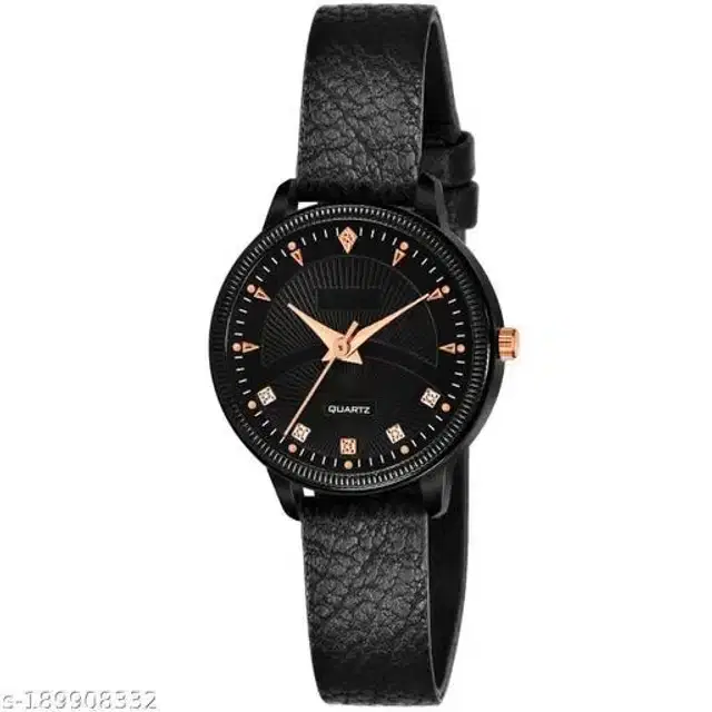 Analog Watch for Women (Black)