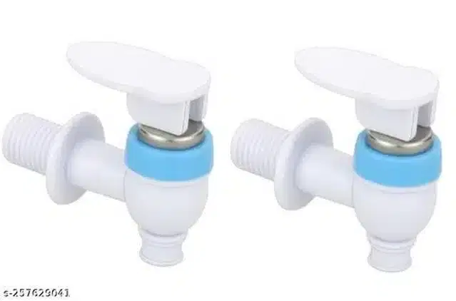 Tap for Water Dispenser, White, Pack of 2
