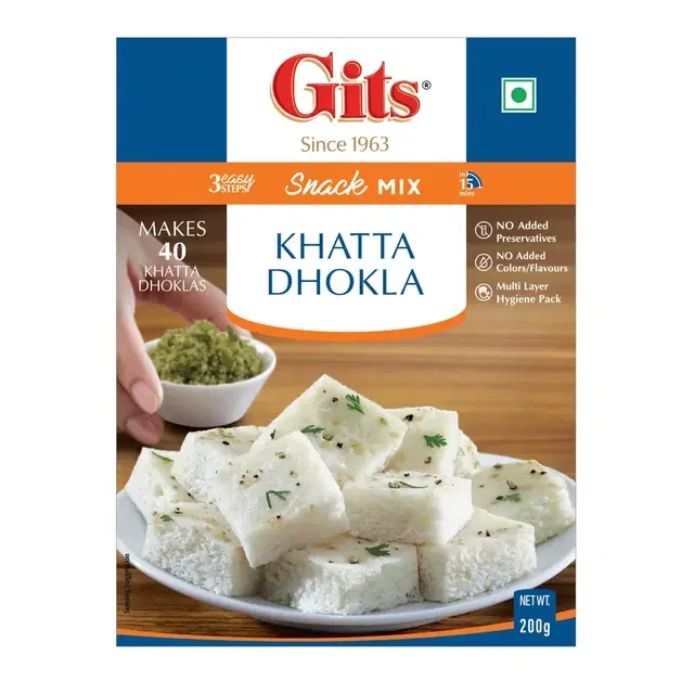 Gits Khatta Dhokla Snack Mix 200 g