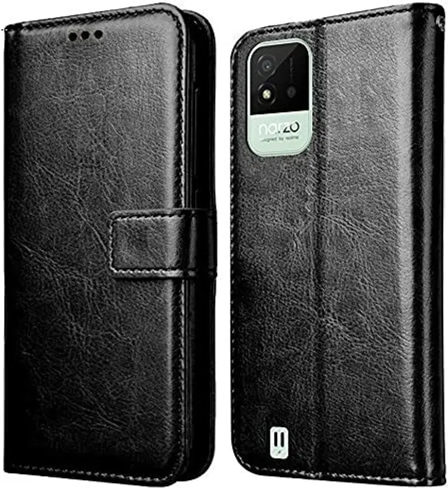 Flip Mobile Cover for Realme Narzo 50i, Multicolor