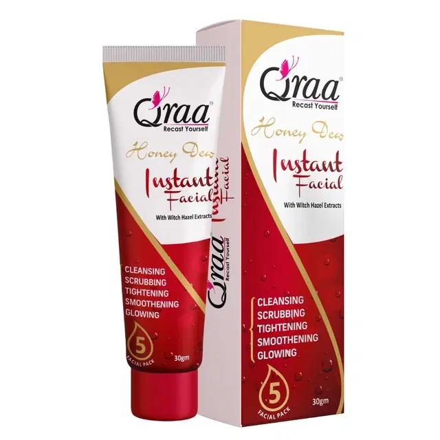Qraa Instant Facial Cream - 30 g