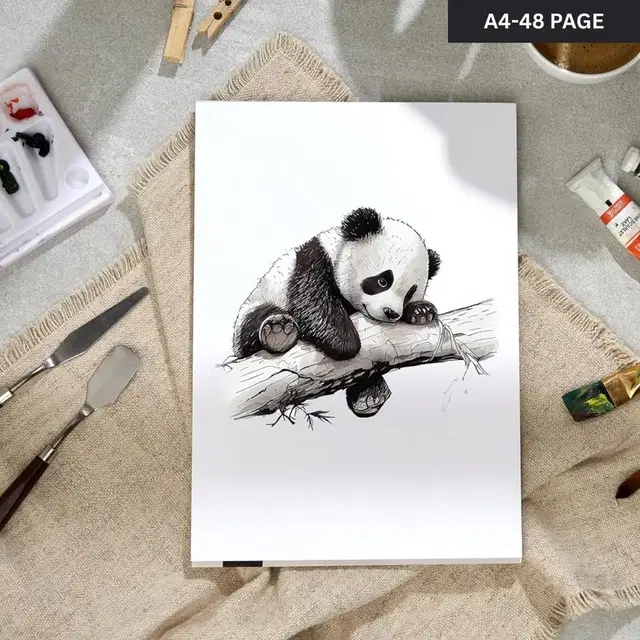 Oddy A4 Drawing note book 48 page For Kids Projects, School, DIY Art and Craft, Pack of 1