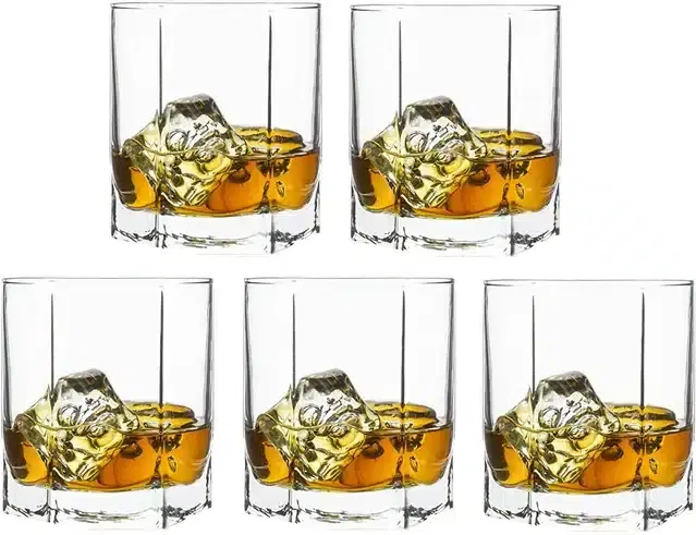 Liquor cum Cocktail Glasses, Transparent, 150 ml, Pack of 5