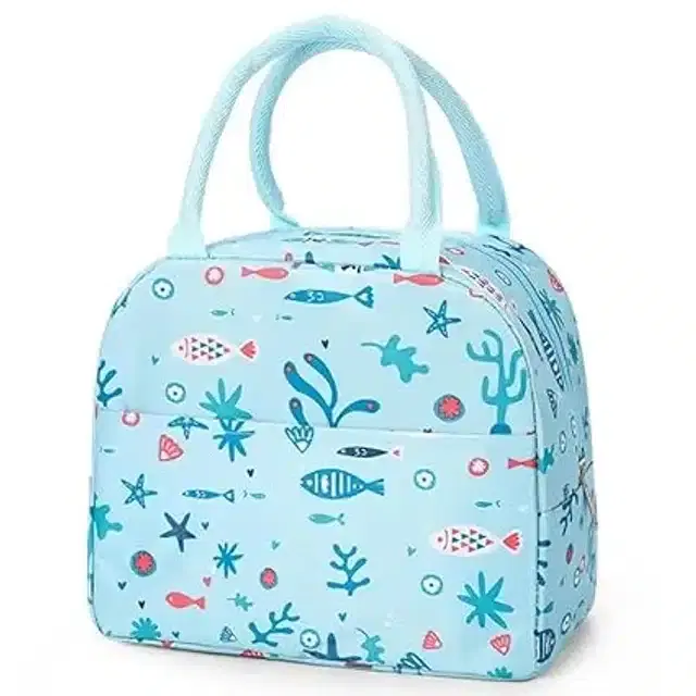 Polyester Lunch Bag, Assorted, 14x8x10 inches