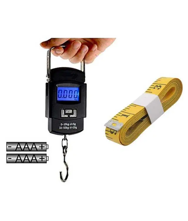 Lenon Digital Luggage Weighing Scales Weighing Capacity - 50 Kg, S-64