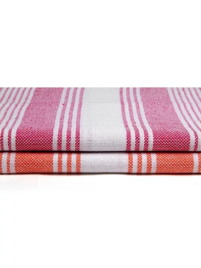 Cotton High Absorbent Bath Towels, Multicolor, Pack of 2