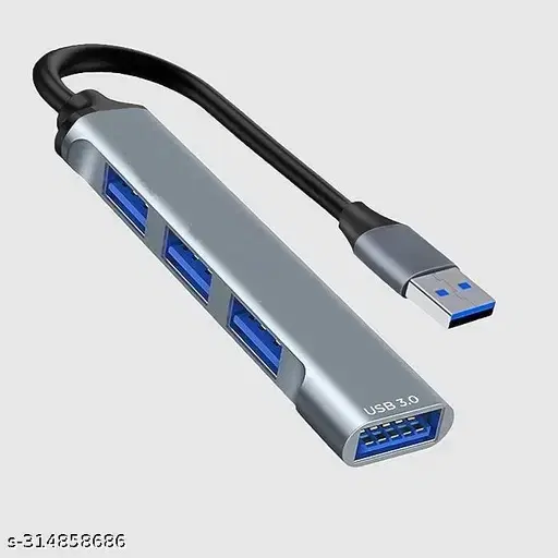 Immutable  C Multiport Adapter for MacBook Pro Air 2021 2020 31C 4-in-1 4Port USB Hub, Grey