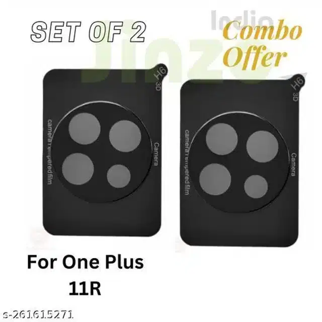 Camera Lens Protectors for OnePlus 11R 5G, Transparent, Pack of 2