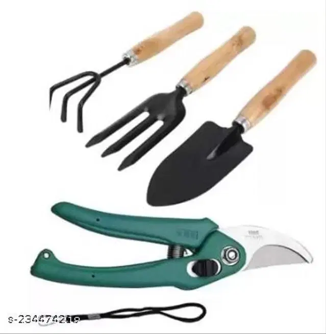 Gardening Tools Set, Multicolor, Set of 4