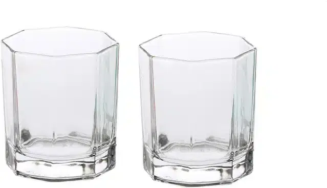Liquor cum Cocktail Glasses, Transparent, 150 ml, Pack of 2