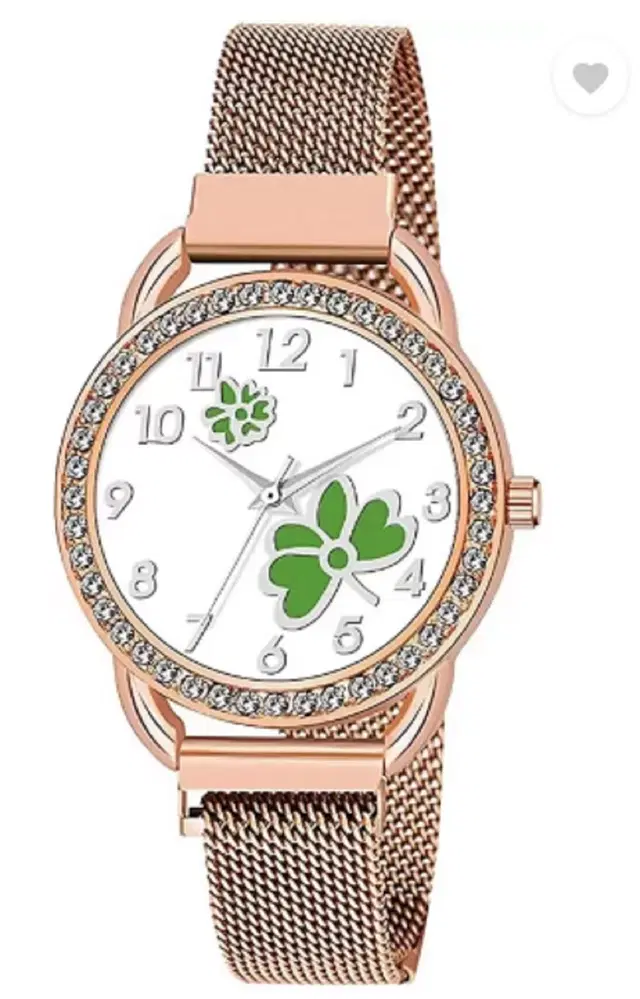 Analog Watch for Women & Girls (Rose Gold)
