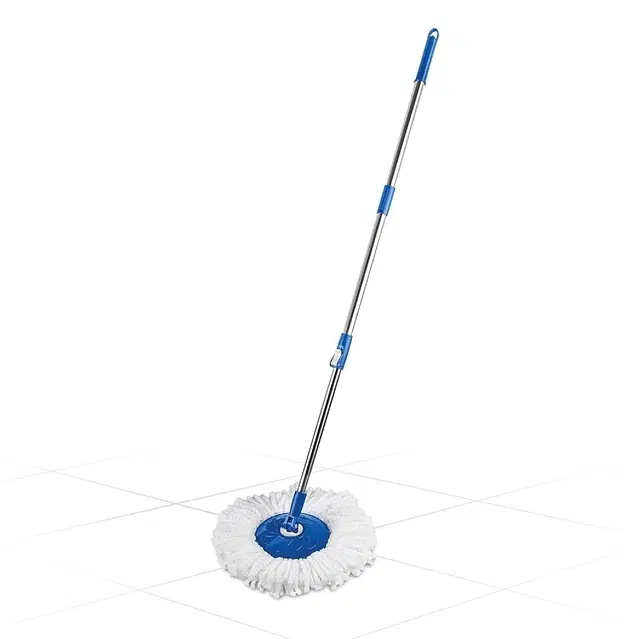 Gala Spin Mop Extendable Handle with Microfiber Refill