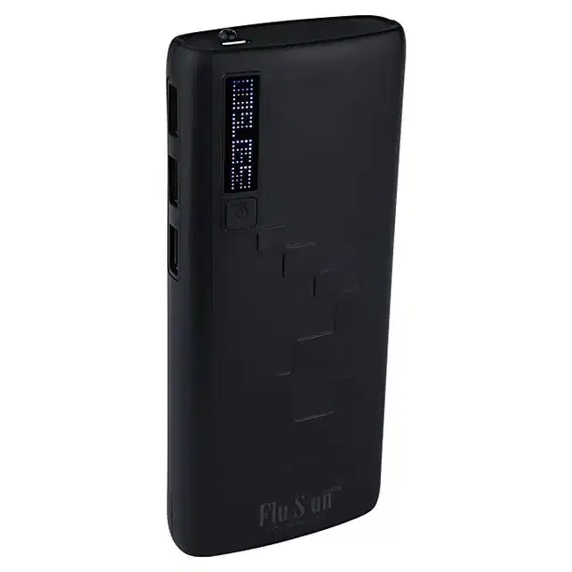 Power Bank with 3 Charging Port, Black, 10000 mAh