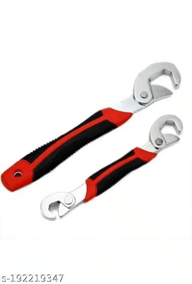 Universal Adjustable Spanner, Set of 2, Orange