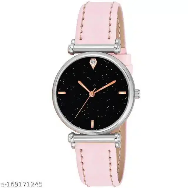 Analog Watch for Women (Pink)