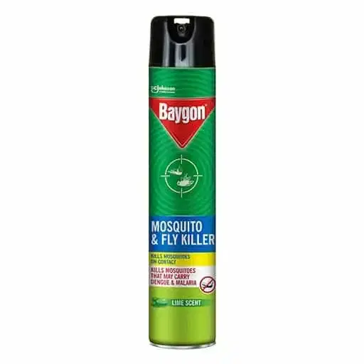 Baygon Fly Lime Scent Mosquito Killer (Spray) 625 ml