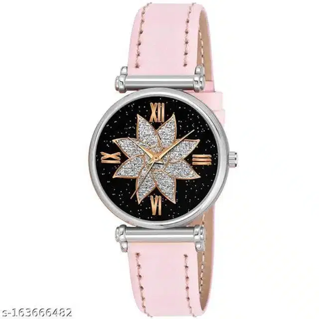 Analog Watch for Women (Pink)