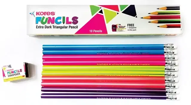 Funcil Arty Pencils, Polymer PencilSet of 10