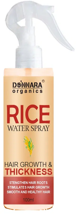 Donnara Organics Rice Water Hair Spray, 100 ml