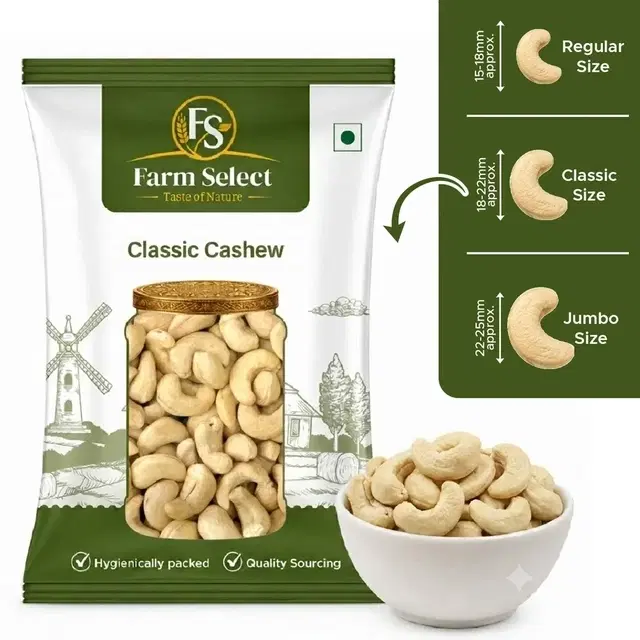 Farm select Classic cashew 50g (W320)