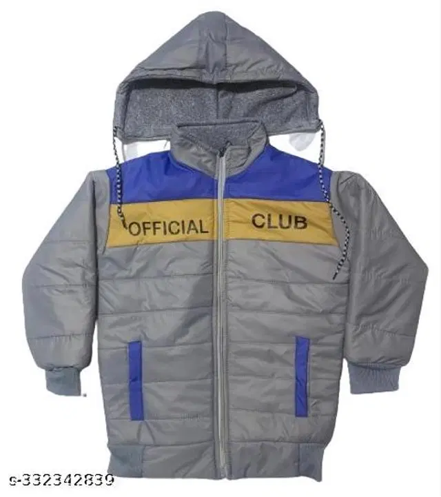 Polyester Jacket for Boys (Multicolor, 18-24 Months)