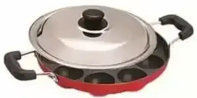 K Kudos Appam Maker Pan, Pack of 1, Multicolor