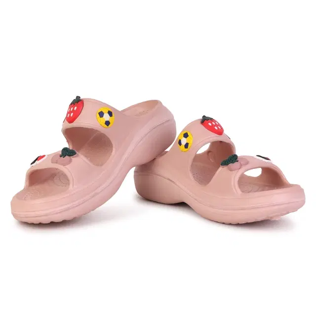 Sliders for Women (Peach, 6)