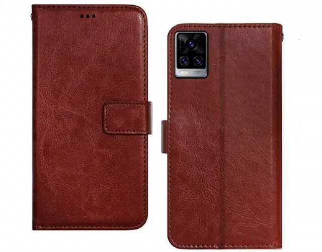 Flip Mobile Cover for Vivo V20 -2020 edi, Multicolor