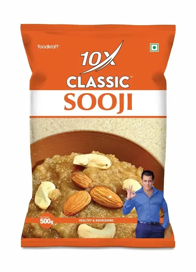 10X Classic Sooji 500 g