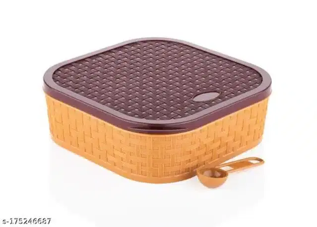 Plastic Spice Storage Box, Multicolor