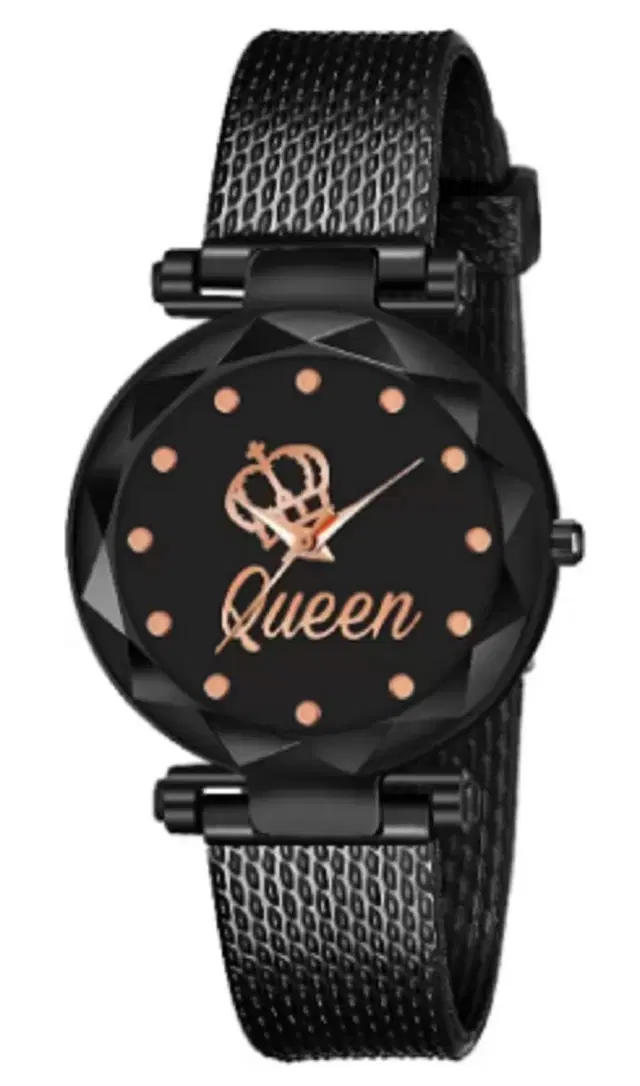 PU Strap Analog Watch for Women & Girls (Multicolor)