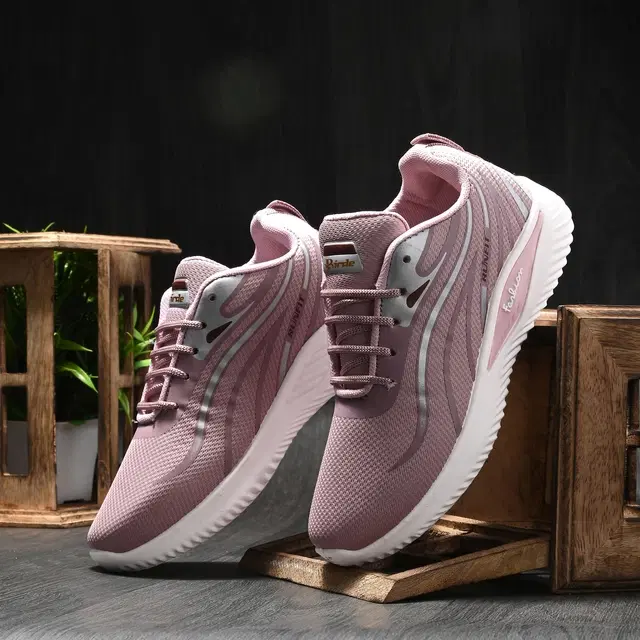 Sports Shoes for Women (Pink, 4)