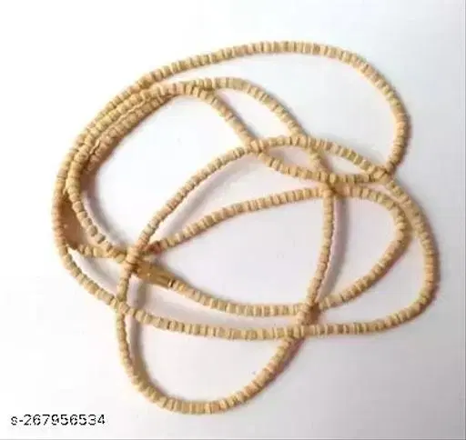 Tulsi Mala Necklace for Men (Yellow)