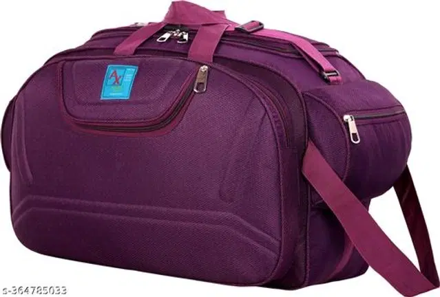 Polyester Duffel Bags, Purple