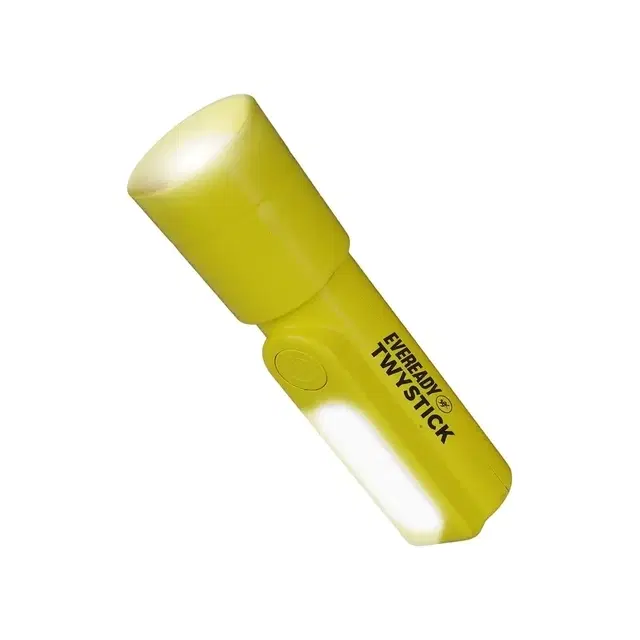 Eveready DL104 Twystick 1.2W Front Torch Cum 0.75W Sidelight, Rechargeable, USB Type-C Fast Charging, Telescopic Focus and SOS Mode, Powered by 500mAh Li-ion Battery