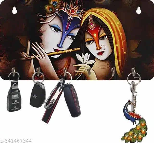 Decorative Key Holder, Multicolor