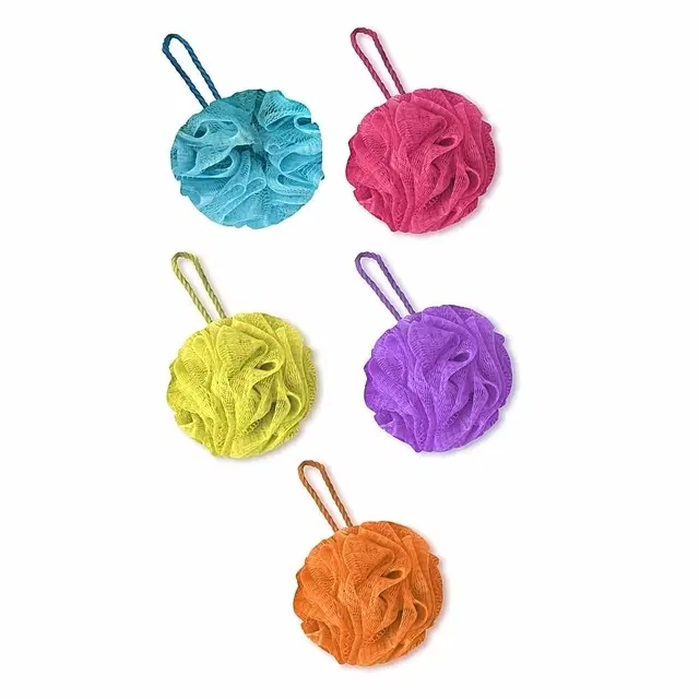 Gubb Luxe Bath Sponge/Loofah (Round, Assorted)