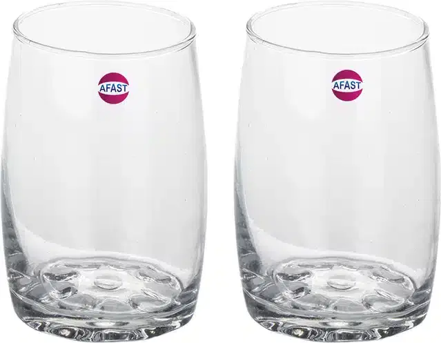 Fancy Water & Wine Glass, 270 ml, Pack of 2