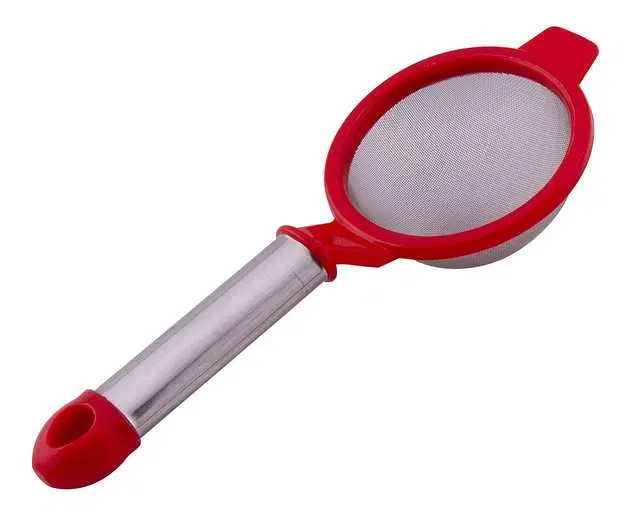 Stainless Steel & Plastic Tea Strainer, CR-005