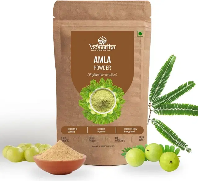 Vedaartha Amla Powder, Pack of 1 (50 g)
