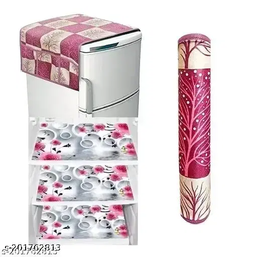Nicasa Premium Fridge Cover, Pack Of 5