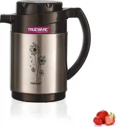 Trueware Ruff Tuff 750 ml Steel Flask  (Pack of 1, Steel/Chrome)