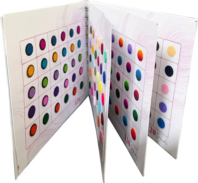 Kumkum Stick On Bindi Book For Women, Multicolor, Pack Of 2