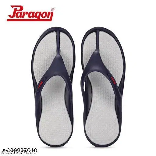 Paragon EVA Flip-flops for Men (Navy Blue, 6)
