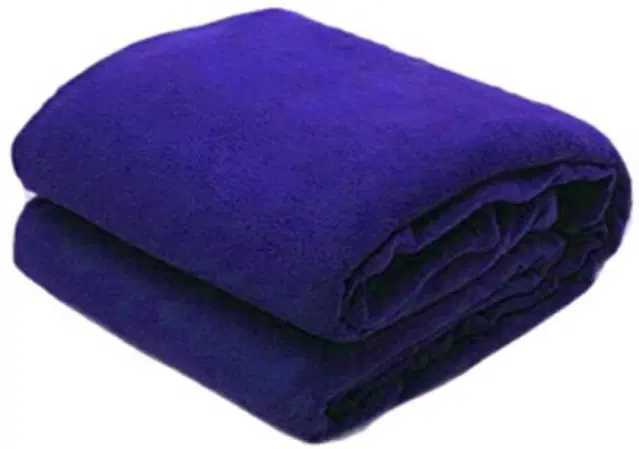 Fleece Blanket, Blue, 60x90 Inches