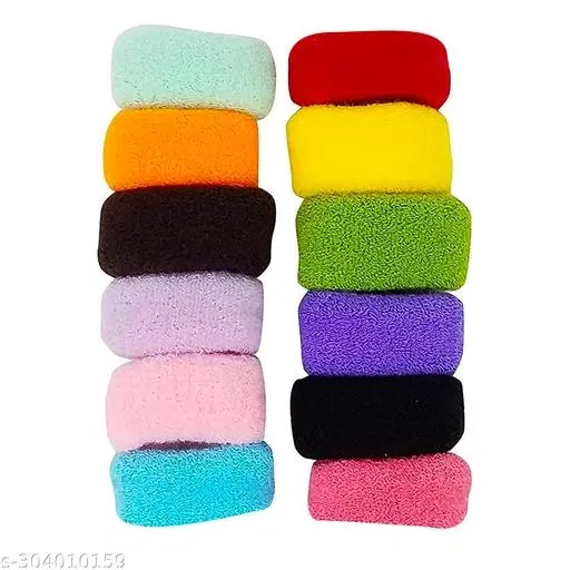 Hair Clips for Women (Black, Pack of 24)
