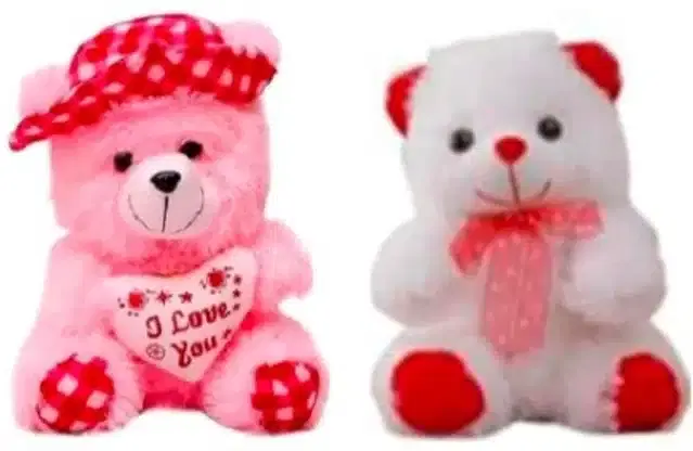 Stuffed Toys for Kids, Multicolor, Set of 2