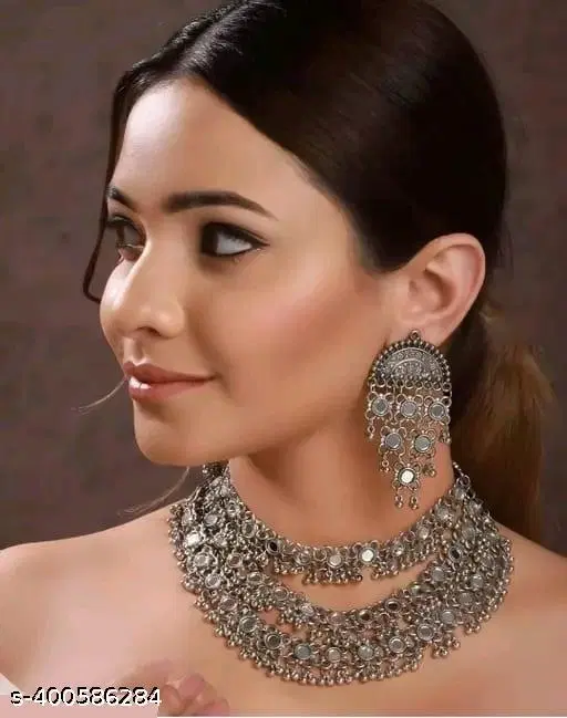 3 Layers Mirror Jewellery Set