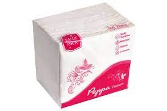 80 Pcs Tissue Paper, White, Pack of 6