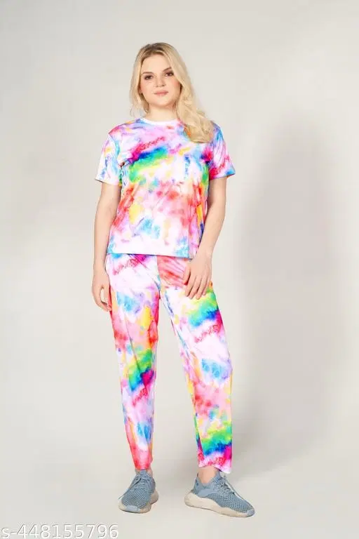 Pyjamas for Women (Multicolor, S)